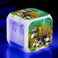 Lade das Bild in den Galerie-Viewer, Minecraft Wecker mit Digital Uhr LED Anzeige kaufen