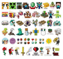 Lade das Bild in den Galerie-Viewer, 100 Stk. Minecraft Aufkleber / Sticker - viele Motive kaufen