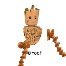 Lade das Bild in den Galerie-Viewer, Avengers Baustein Figuren - Thor Loki Iron Captain America Black Widow Black Panther Thanos kaufen