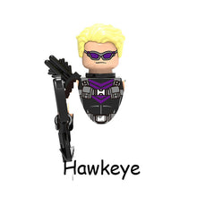 Lade das Bild in den Galerie-Viewer, Avengers Baustein Figuren - Thor Loki Iron Captain America Black Widow Black Panther Thanos kaufen