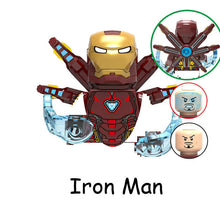 Lade das Bild in den Galerie-Viewer, Avengers Baustein Figuren - Thor Loki Iron Captain America Black Widow Black Panther Thanos kaufen
