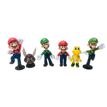 Lade das Bild in den Galerie-Viewer, Super Mario Bros Figuren (ca. 3-7cm) (6er oder 18er Set) kaufen