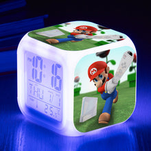 Lade das Bild in den Galerie-Viewer, Super Mario, Yoshi, Luigi, Wario etc. Wecker Digital Uhr Wecker mit Alarm kaufen