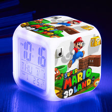 Lade das Bild in den Galerie-Viewer, Super Mario, Yoshi, Luigi, Wario etc. Wecker Digital Uhr Wecker mit Alarm kaufen