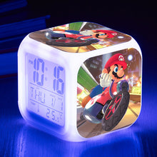 Lade das Bild in den Galerie-Viewer, Super Mario, Yoshi, Luigi, Wario etc. Wecker Digital Uhr Wecker mit Alarm kaufen