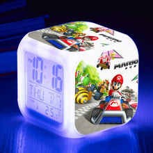 Lade das Bild in den Galerie-Viewer, Super Mario, Yoshi, Luigi, Wario etc. Wecker Digital Uhr Wecker mit Alarm kaufen