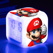 Lade das Bild in den Galerie-Viewer, Super Mario, Yoshi, Luigi, Wario etc. Wecker Digital Uhr Wecker mit Alarm kaufen