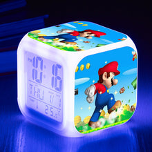 Lade das Bild in den Galerie-Viewer, Super Mario, Yoshi, Luigi, Wario etc. Wecker Digital Uhr Wecker mit Alarm kaufen