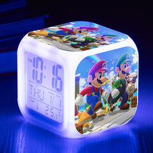 Lade das Bild in den Galerie-Viewer, Super Mario, Yoshi, Luigi, Wario etc. Wecker Digital Uhr Wecker mit Alarm kaufen