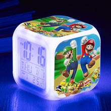 Lade das Bild in den Galerie-Viewer, Super Mario, Yoshi, Luigi, Wario etc. Wecker Digital Uhr Wecker mit Alarm kaufen