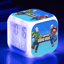 Lade das Bild in den Galerie-Viewer, Super Mario, Yoshi, Luigi, Wario etc. Wecker Digital Uhr Wecker mit Alarm kaufen