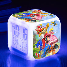 Lade das Bild in den Galerie-Viewer, Super Mario, Yoshi, Luigi, Wario etc. Wecker Digital Uhr Wecker mit Alarm kaufen