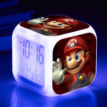 Lade das Bild in den Galerie-Viewer, Super Mario, Yoshi, Luigi, Wario etc. Wecker Digital Uhr Wecker mit Alarm kaufen