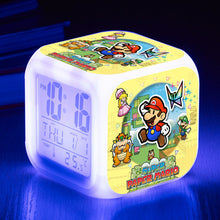Lade das Bild in den Galerie-Viewer, Super Mario, Yoshi, Luigi, Wario etc. Wecker Digital Uhr Wecker mit Alarm kaufen