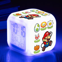 Lade das Bild in den Galerie-Viewer, Super Mario, Yoshi, Luigi, Wario etc. Wecker Digital Uhr Wecker mit Alarm kaufen