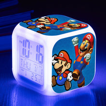 Lade das Bild in den Galerie-Viewer, Super Mario, Yoshi, Luigi, Wario etc. Wecker Digital Uhr Wecker mit Alarm kaufen