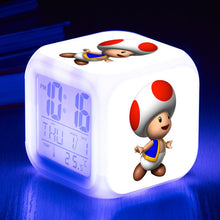 Lade das Bild in den Galerie-Viewer, Super Mario, Yoshi, Luigi, Wario etc. Wecker Digital Uhr Wecker mit Alarm kaufen