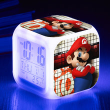 Lade das Bild in den Galerie-Viewer, Super Mario, Yoshi, Luigi, Wario etc. Wecker Digital Uhr Wecker mit Alarm kaufen