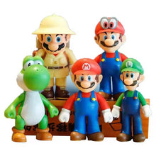 Lade das Bild in den Galerie-Viewer, Super Mario Figuren Sets (verschiedene Sets mit Bowser, Koopa, Yoshi, Mario Maker, Luigi, Mushroom, Peach, Wario) kaufen