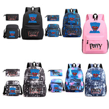 Lade das Bild in den Galerie-Viewer, Huggy Wuggy Rucksack, Tasche und Federmappe mit Poppy Playtime Motiven kaufen