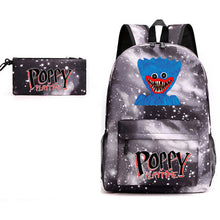 Lade das Bild in den Galerie-Viewer, Huggy Wuggy Rucksack, Tasche und Federmappe mit Poppy Playtime Motiven kaufen