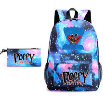 Lade das Bild in den Galerie-Viewer, Huggy Wuggy Rucksack, Tasche und Federmappe mit Poppy Playtime Motiven kaufen