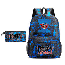 Lade das Bild in den Galerie-Viewer, Huggy Wuggy Rucksack, Tasche und Federmappe mit Poppy Playtime Motiven kaufen