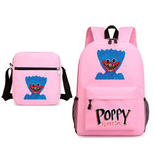 Lade das Bild in den Galerie-Viewer, Huggy Wuggy Rucksack, Tasche und Federmappe mit Poppy Playtime Motiven kaufen