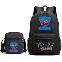 Lade das Bild in den Galerie-Viewer, Huggy Wuggy Rucksack, Tasche und Federmappe mit Poppy Playtime Motiven kaufen