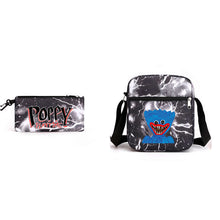 Lade das Bild in den Galerie-Viewer, Huggy Wuggy Rucksack, Tasche und Federmappe mit Poppy Playtime Motiven kaufen