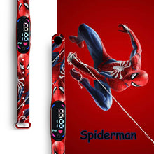 Lade das Bild in den Galerie-Viewer, Spiderman Kinderarmbanduhr mit Digital Anzeige kaufen