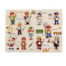 Lade das Bild in den Galerie-Viewer, Holz Lern Puzzle (24 Motive) kaufen