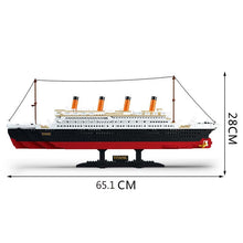 Lade das Bild in den Galerie-Viewer, Titanic Baustein Set (1021 Teile, ca. 65cm) kaufen