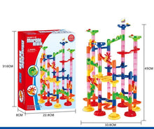 Lade das Bild in den Galerie-Viewer, Murmelbahn zum Selbstbauen (105 Teile) kaufen