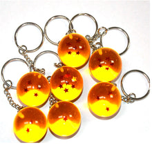 Lade das Bild in den Galerie-Viewer, Dragonball Krystall 7 Sterne Bälle Keychain Anhänger kaufen