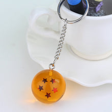 Lade das Bild in den Galerie-Viewer, Dragonball Krystall 7 Sterne Bälle Keychain Anhänger kaufen