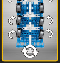 Lade das Bild in den Galerie-Viewer, Beweglicher Kran Baustein Set (665 Teile) kaufen