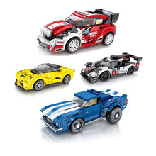 Lade das Bild in den Galerie-Viewer, City Super Racers Rennwagen Baustein Sets (31 Motive) kaufen