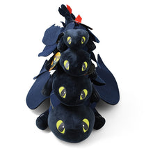 Lade das Bild in den Galerie-Viewer, Drachenzähmen Plüsch Figur Night Fury (4 Größen) kaufen