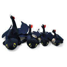 Lade das Bild in den Galerie-Viewer, Drachenzähmen Plüsch Figur Night Fury (4 Größen) kaufen