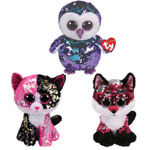 Lade das Bild in den Galerie-Viewer, Ty Beanie Boos Flippables Kuscheltiere Stofftiere Malibu, Moonlight uvm. kaufen