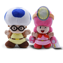 Lade das Bild in den Galerie-Viewer, Super Mario Mushroom Captain Toad Toadette Plüsch Figuren (ca. 20cm) kaufen