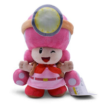 Lade das Bild in den Galerie-Viewer, Super Mario Mushroom Captain Toad Toadette Plüsch Figuren (ca. 20cm) kaufen