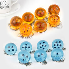 Lade das Bild in den Galerie-Viewer, Dragonball Krystall 7 Sterne Bälle Keychain Anhänger kaufen