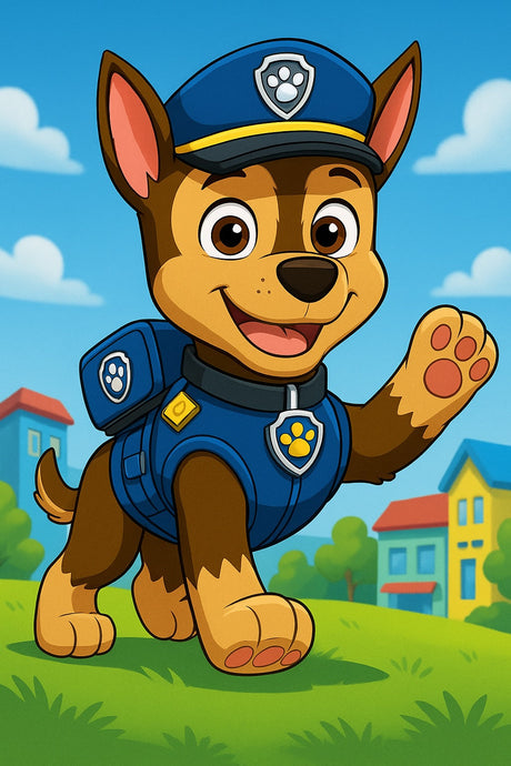 Chase von PAW Patrol – Der clevere Polizeihund auf vier Pfoten