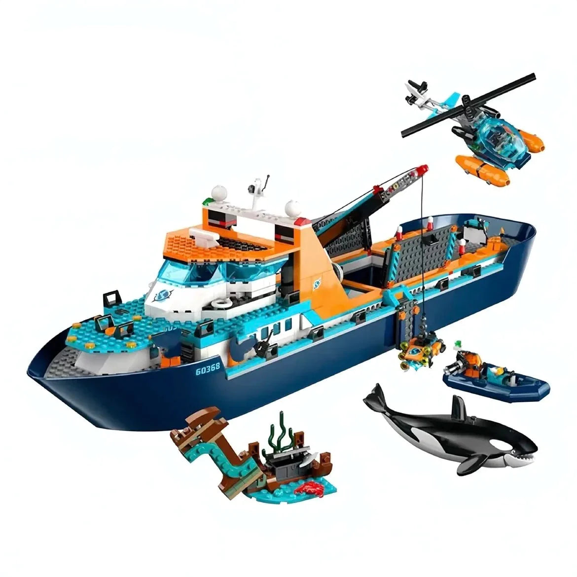Auf Entdeckungsreise in der Arktis: Das Arktis-Forschungsschiff – Game.toys