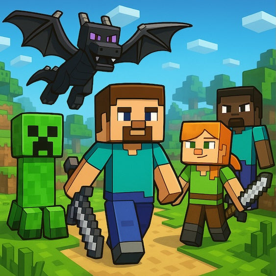 Die 5 beliebtesten Charaktere in Minecraft - Wer sind Deine Favoriten?