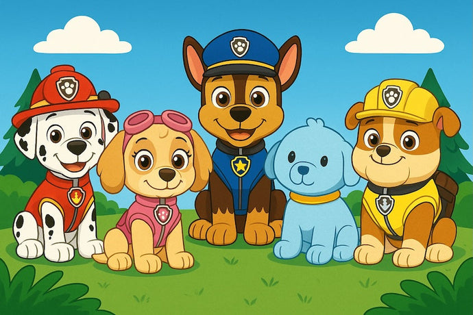 Die 5 beliebtesten Paw Patrol‑Kuscheltiere - unsere Favoriten für große und kleine Fans