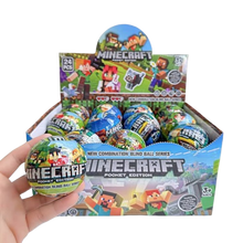 Lade das Bild in den Galerie-Viewer, 24 Stk. Minecraft Surprise Bälle mit Figuren
