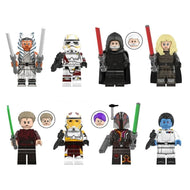 8 Stk. Star Wars Figuren Ahsoka Tano Figures Guard Thrawn Baylan Skoll